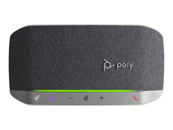 Poly Sync 20 - Universale - Nero - Argento - Pulsanti - Touch - 80 - 20000 Hz - 100 - 6700 Hz - Con