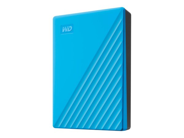 WD My Passport WDBPKJ0040BBL - Festplatte - verschlüsselt - 4 TB - extern (tragbar)
