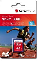 AgfaPhoto 8GB SDHC - 8 GB - SDHC - Classe 10 - MLC - Blu