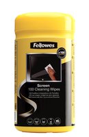 Fellowes 9970311 - Panni umidi per la pulizia dell'apparecchiatura - LCD/TFT/Plasma - Multicolore -