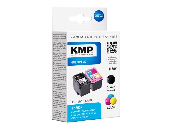 KMP 1763,4005 - Compatibile - Nero - Ciano - Magenta - Giallo - HP - Multi pack - HP Envy Photo 6200