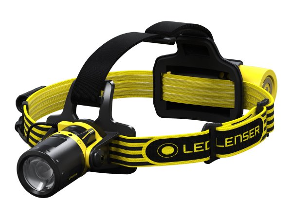 LED Lenser EXH8R - Torcia a fascia - Nero - Giallo - IP68 - 200 lm - 130 m - 45 h