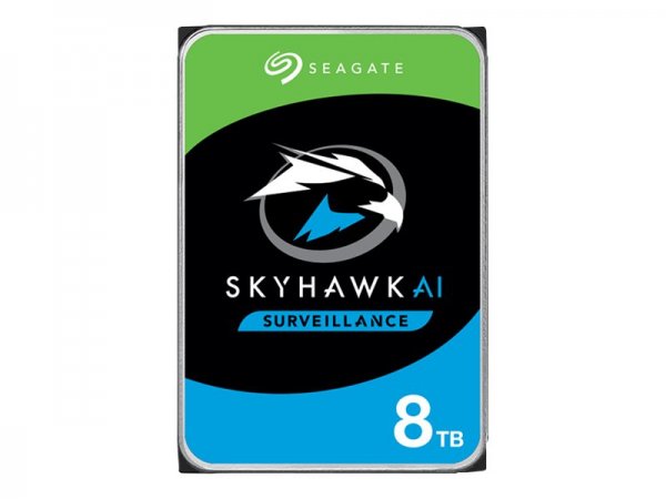 Seagate Surveillance HDD SkyHawk AI - 3.5" - 8000 GB - 7200 Giri/min