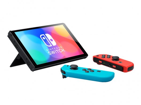 Nintendo Switch (modello Oled) Rosso neon/Blu neon - schermo 7 pollici - Nintendo Switch - NVIDIA Cu