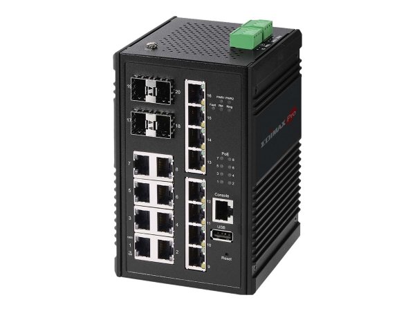 Edimax IGS-5416P - Gestito - Gigabit Ethernet (10/100/1000) - Full duplex - Supporto Power over Ethe