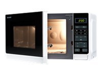 Sharp Home Appliances R-242 WW - 20 L - 800 W - Touch - Bianco - 25,5 cm - LED