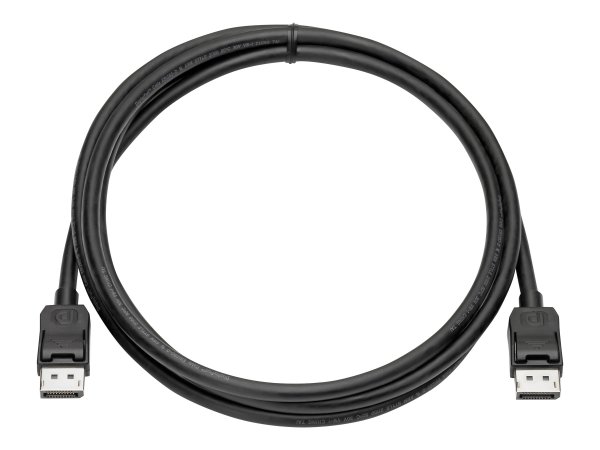 HP Kit cavi DisplayPort - 2 m - DisplayPort - DisplayPort - Maschio - Maschio - Nero