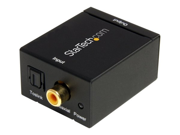 StarTech.com Convertitore audio da coassiale digitale SPDIF o ottico Toslink a RCA stereo - 32 - 44.