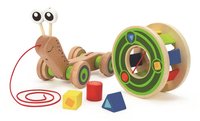 Hape Toys Hape E0349 Tira Lumaca - Ragazzo/Ragazza - 12 mese(i) - 4 ruota(e) - Multicolore