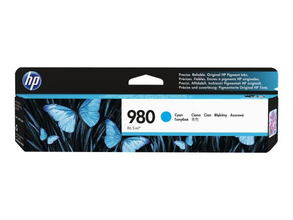 HP Cartuccia originale inchiostro ciano 980 - Resa standard - Inchiostro a base di pigmento - 6600 p