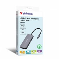 Verbatim USB-C Pro Multiport Hub 5 Port CMH-05 32150 - Corsa - 5-port